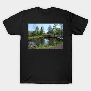 Trees and water frozen in time T-Shirt